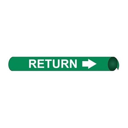 Nmc Pipemarker Precoiled, Return G/W, Fits 2 C4092